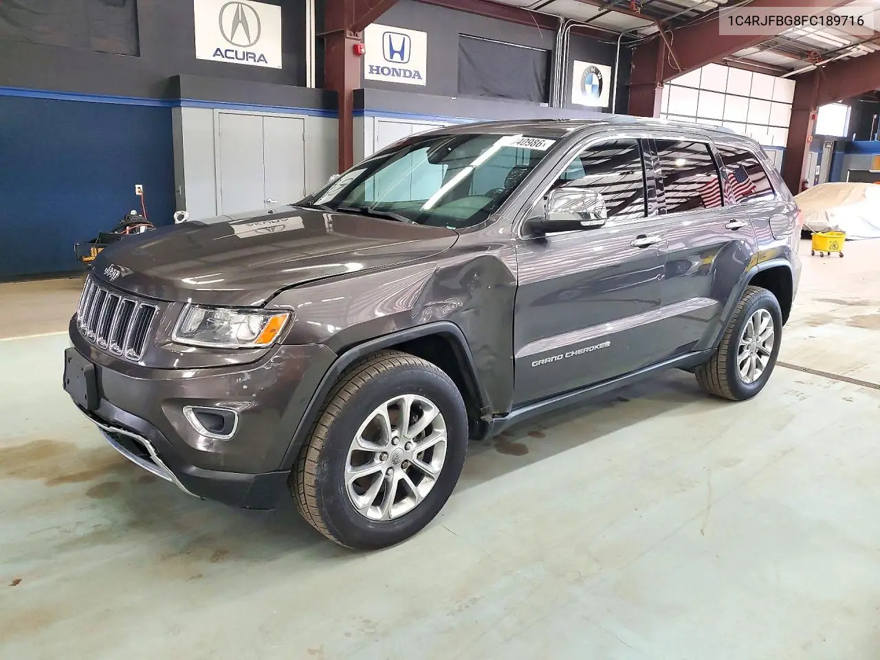 JEEP GRAND CHEROKEE 2015, VIN 1C4RJFBG8FC189716