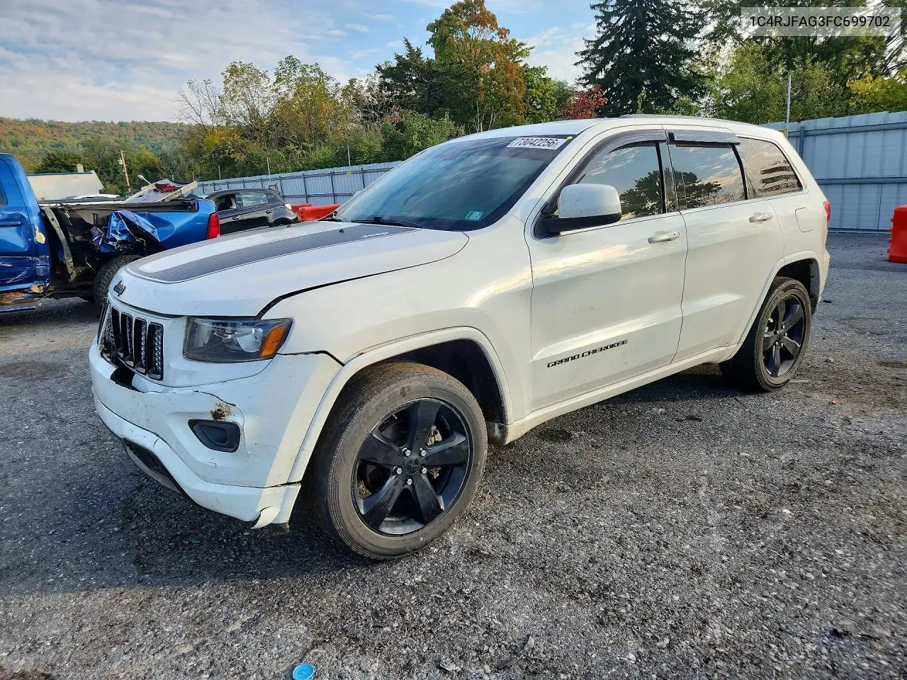 JEEP GRAND CHEROKEE 2015, VIN 1C4RJFAG3FC699702