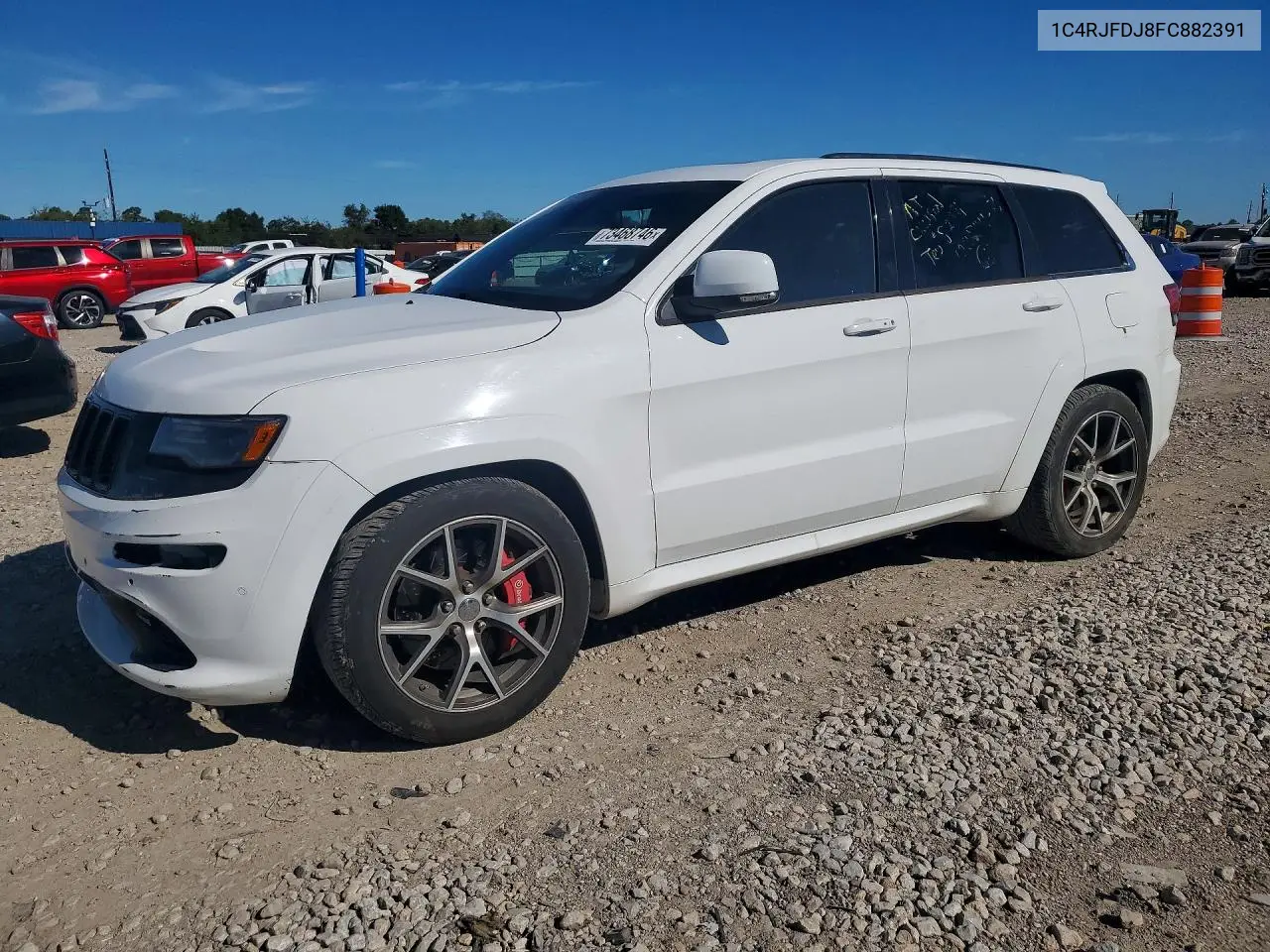 JEEP GRAND CHEROKEE 2015, VIN 1C4RJFDJ8FC882391