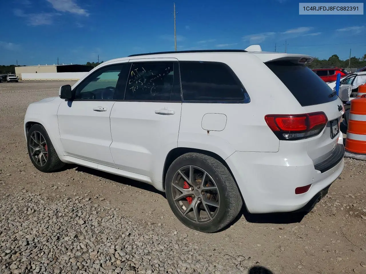 2015 JEEP GRAND CHEROKEE VIN 1C4RJFDJ8FC882391 — фото 2