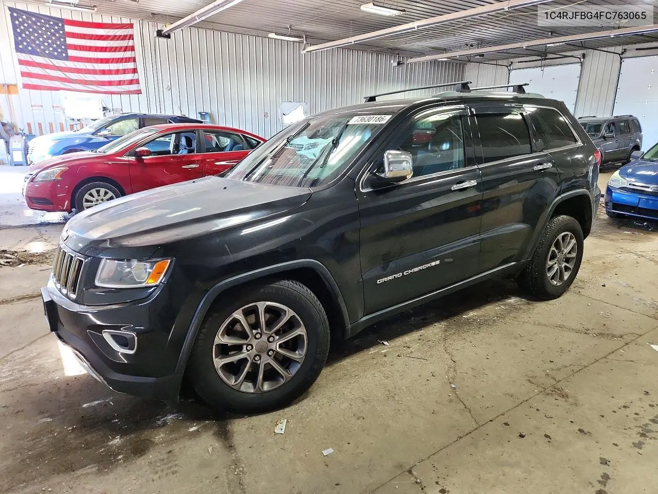 JEEP GRAND CHEROKEE 2015, VIN 1C4RJFBG4FC763065