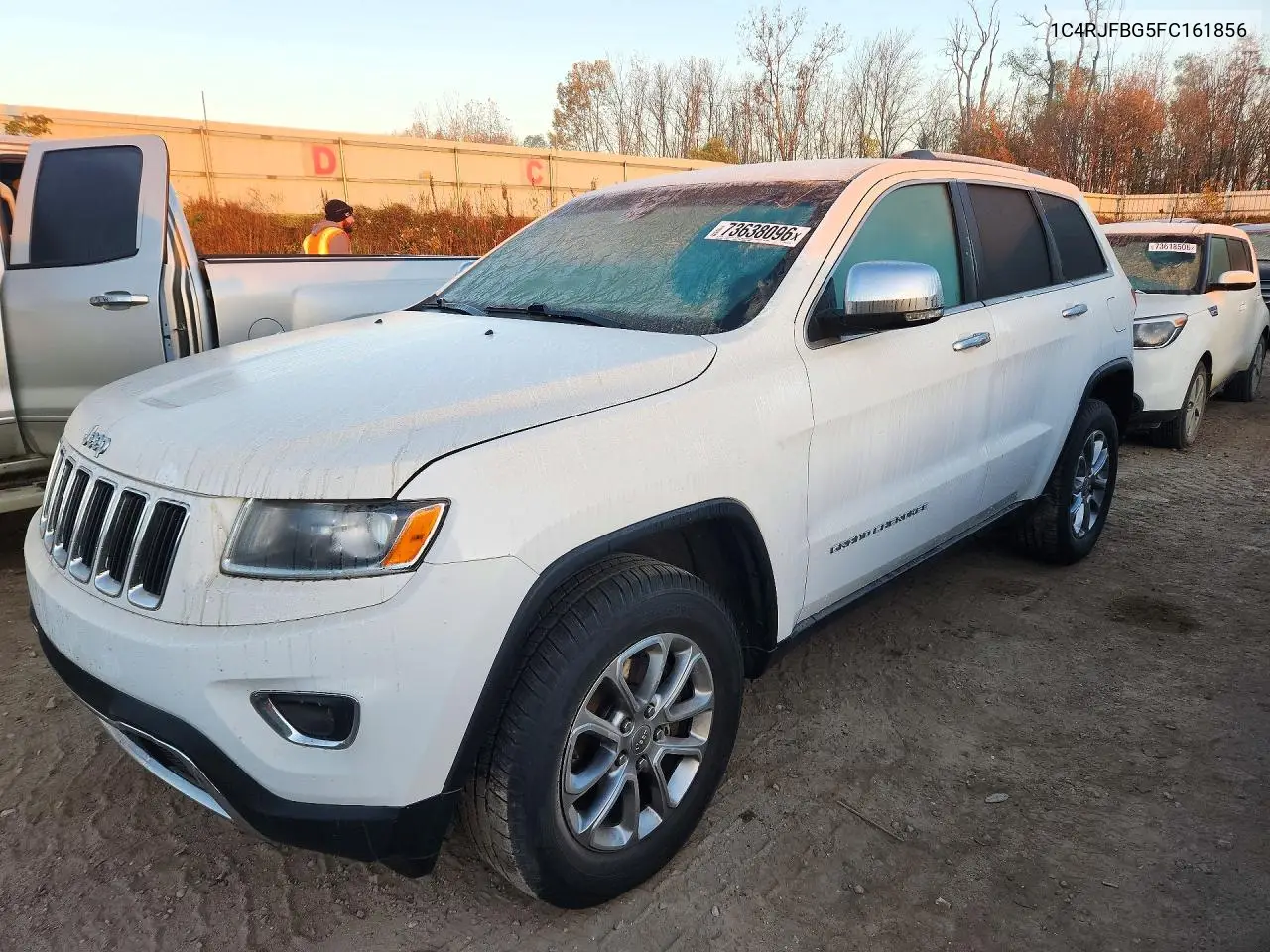 JEEP GRAND CHEROKEE 2015, VIN 1C4RJFBG5FC161856