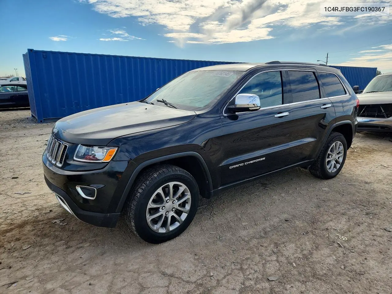 JEEP GRAND CHEROKEE 2015, VIN 1C4RJFBG3FC190367