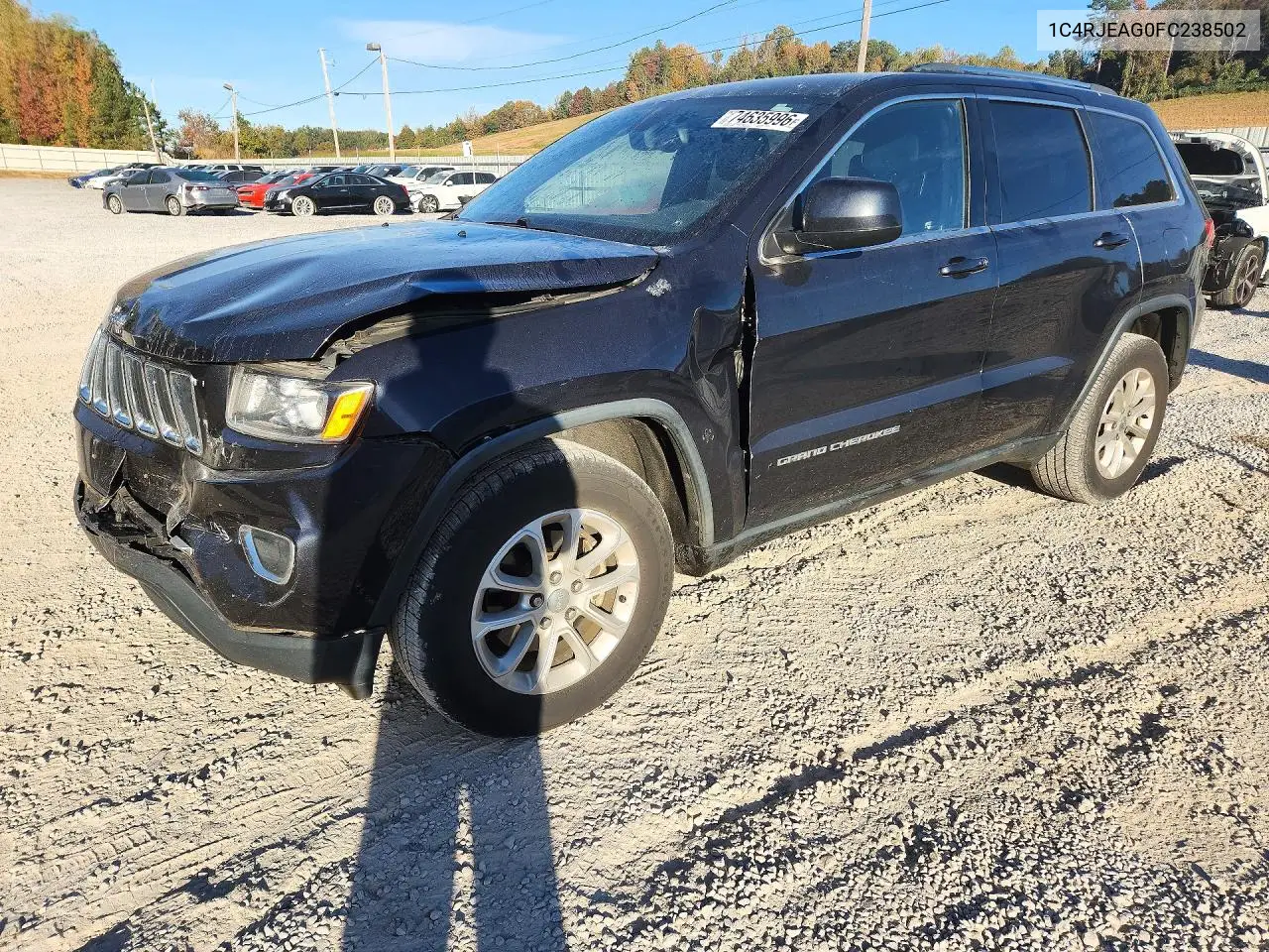 JEEP GRAND CHEROKEE 2015, VIN 1C4RJEAG0FC238502