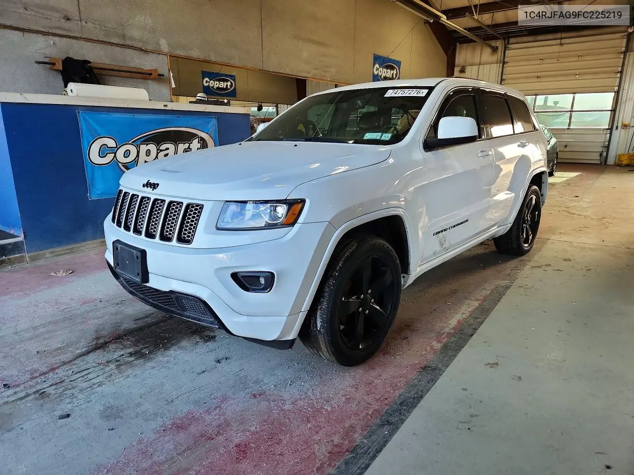 JEEP GRAND CHEROKEE 2015, VIN 1C4RJFAG9FC225219