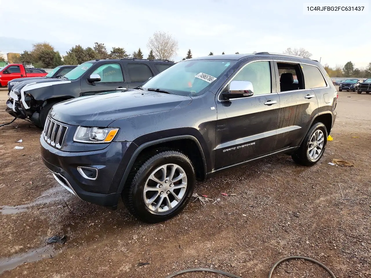 JEEP GRAND CHEROKEE 2015, VIN 1C4RJFBG2FC631437