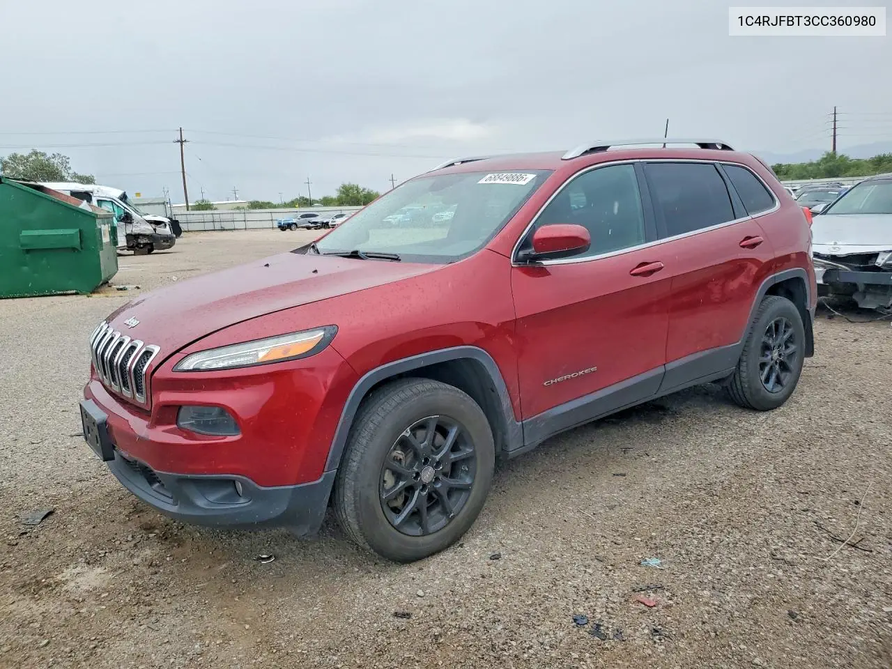JEEP GRAND CHEROKEE 2016, VIN 1C4PJMCB7GW111930