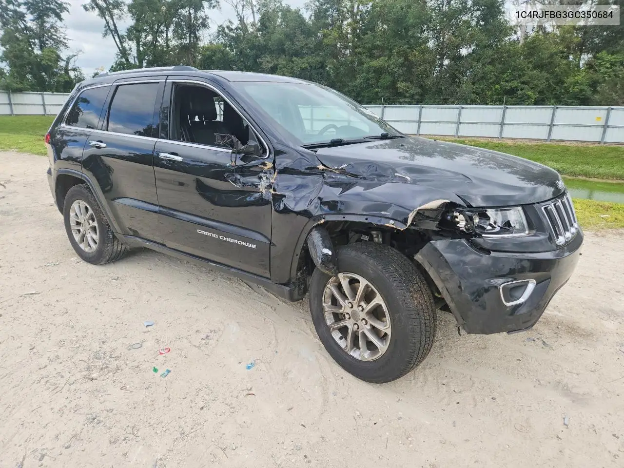 2016 JEEP GRAND CHEROKEE VIN 1C4RJFBG3GC350684 — фото 4