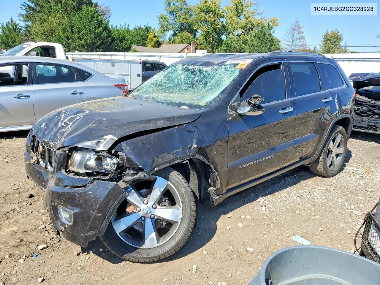 JEEP GRAND CHEROKEE 2016, VIN 1C4RJEBG2GC328928