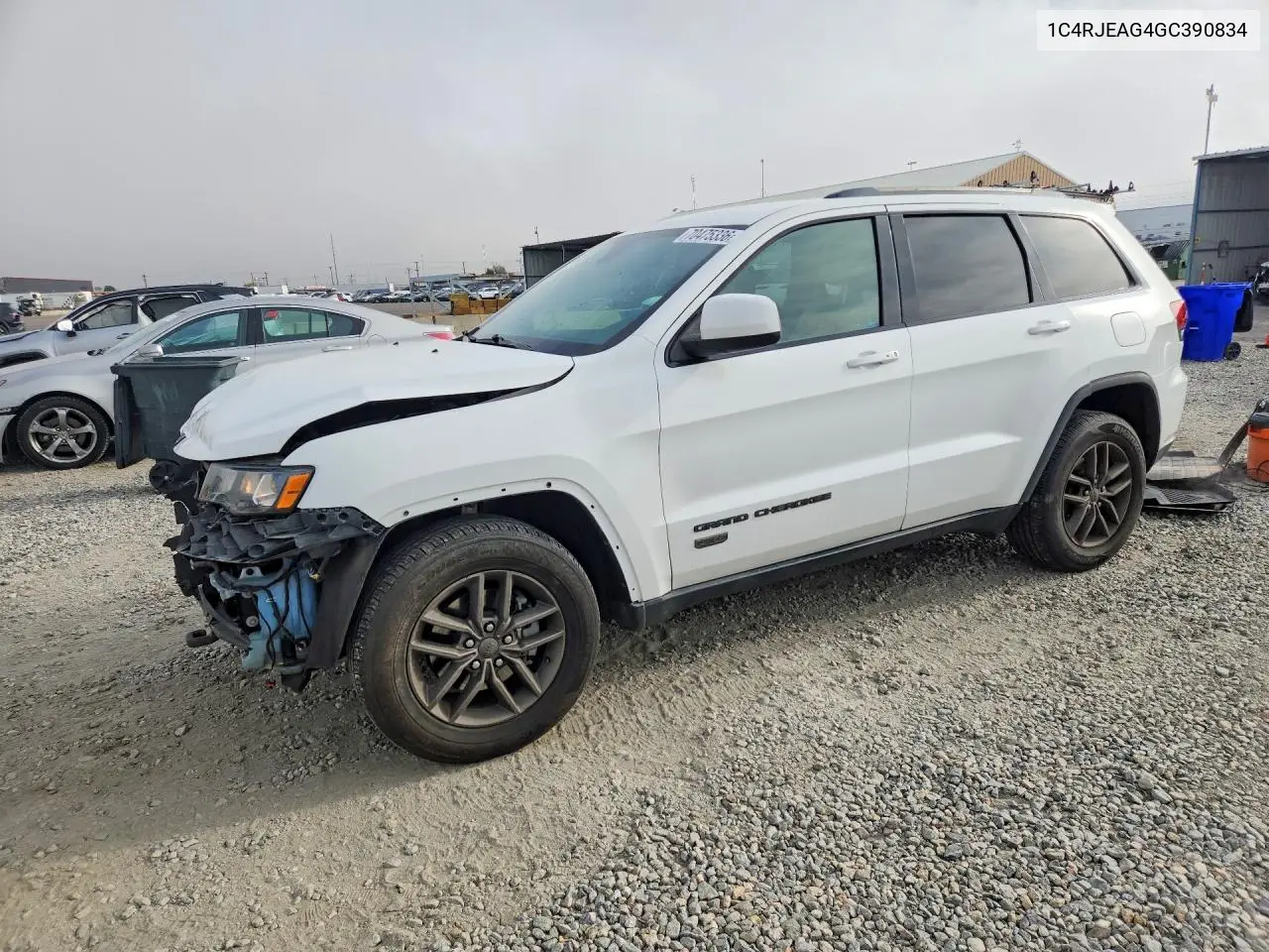 JEEP GRAND CHEROKEE 2016, VIN 1C4RJEAG4GC390834