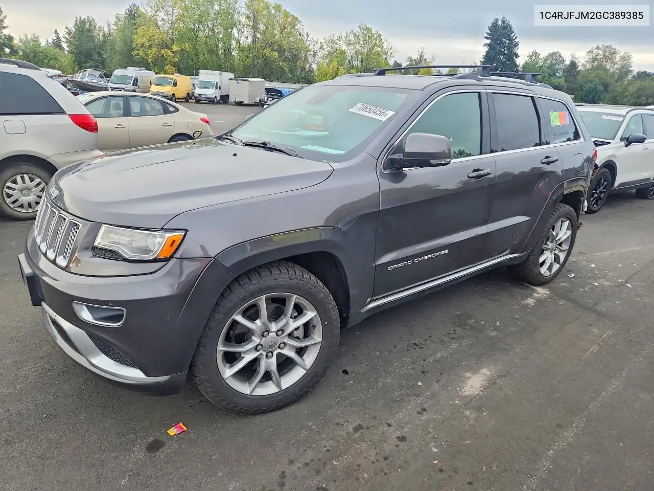 JEEP GRAND CHEROKEE 2016, VIN 1C4RJFJM2GC389385