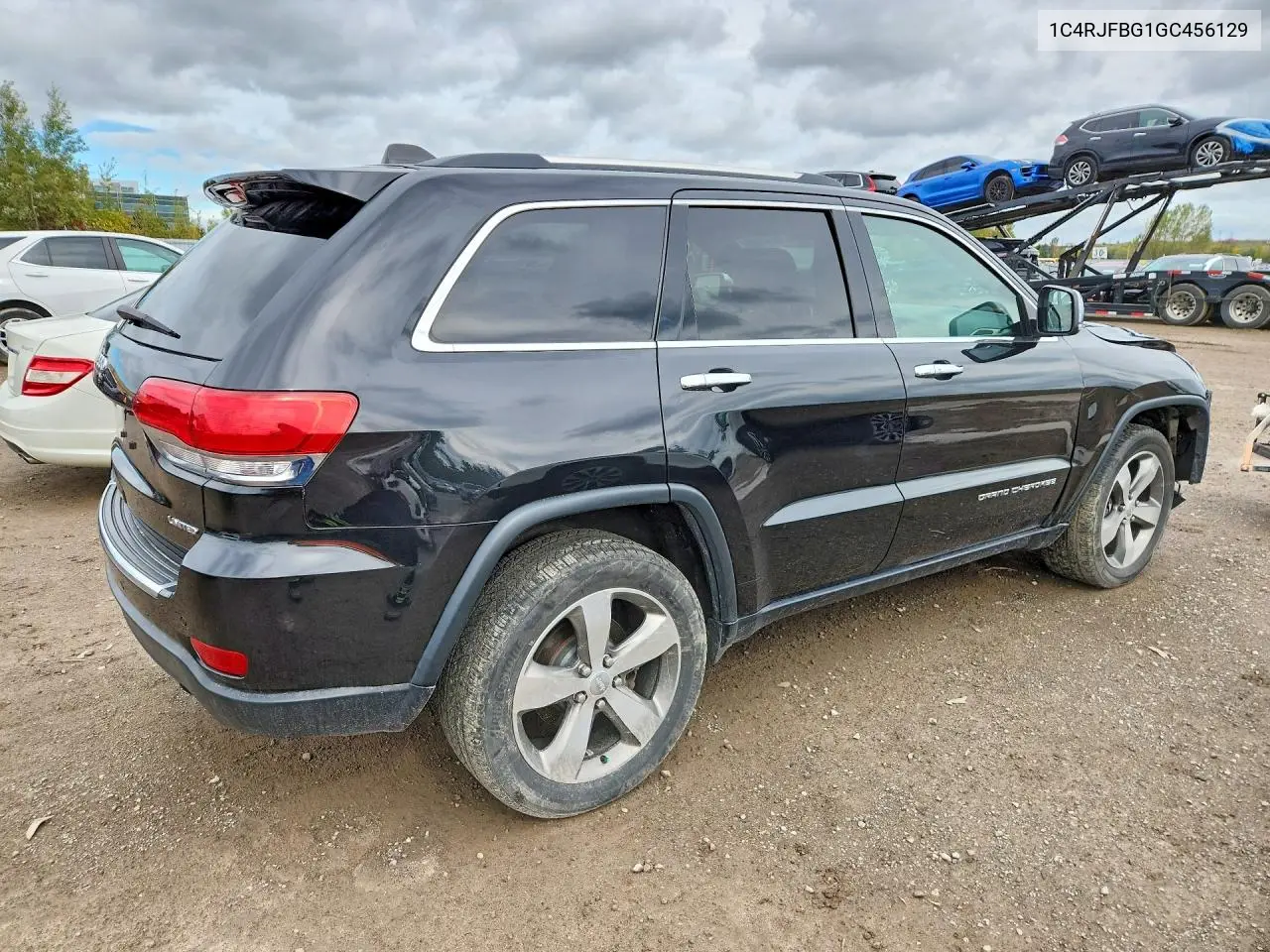 2016 JEEP GRAND CHEROKEE VIN 1C4RJFBG1GC456129 — фото 3
