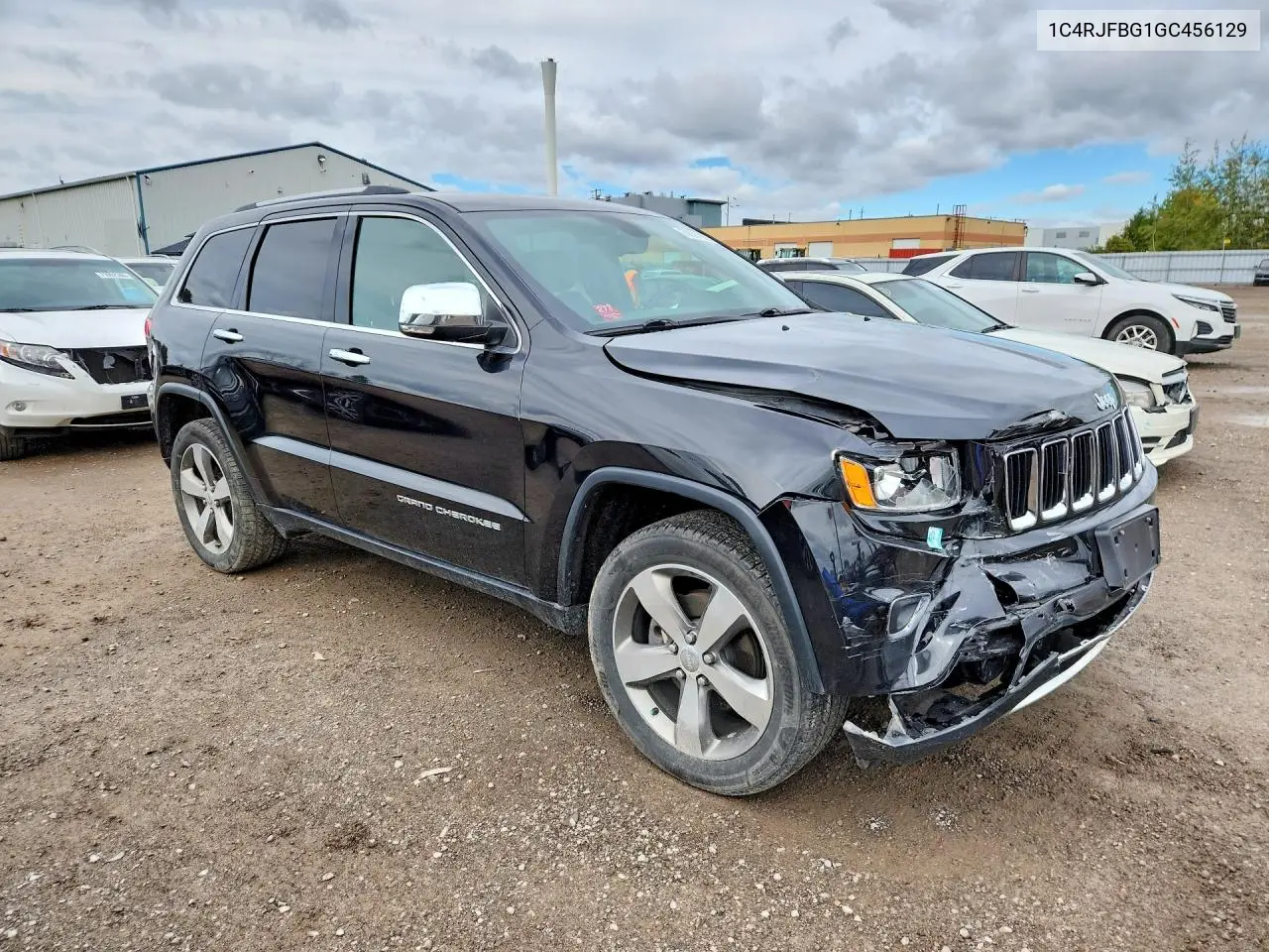 2016 JEEP GRAND CHEROKEE VIN 1C4RJFBG1GC456129 — фото 4