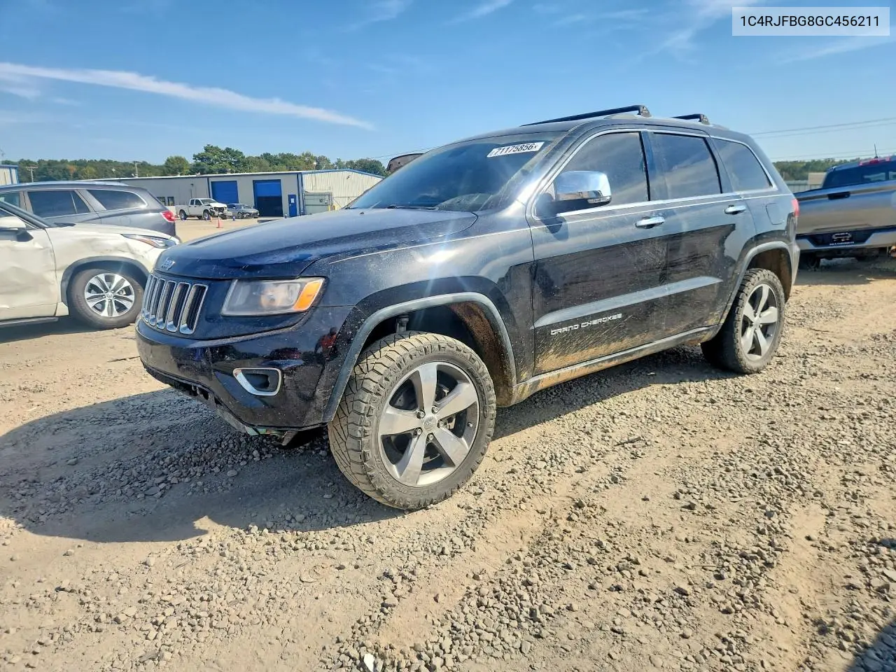 JEEP GRAND CHEROKEE 2016, VIN 1C4RJFBG8GC456211