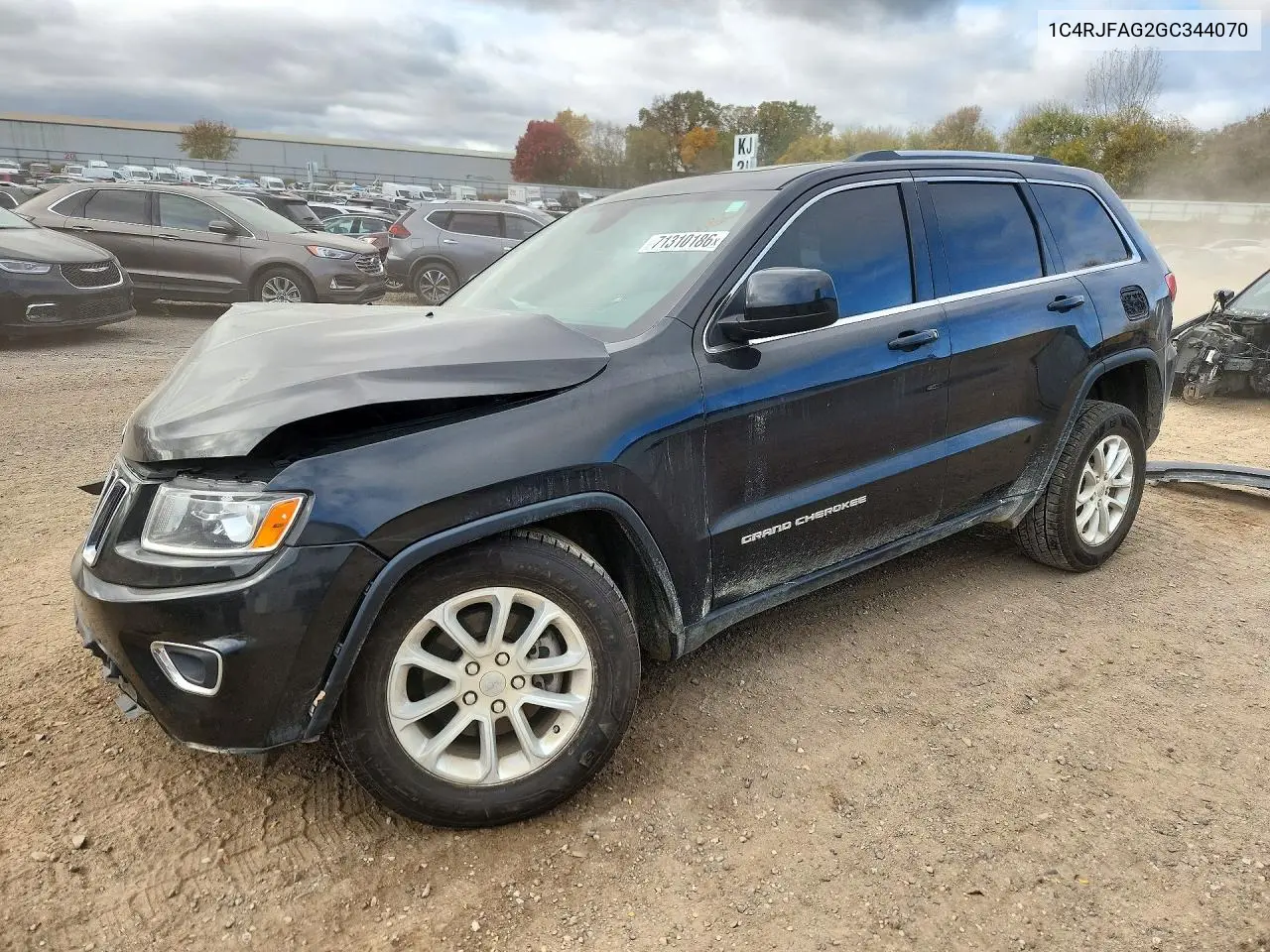 JEEP GRAND CHEROKEE 2016, VIN 1C4RJFAG2GC344070