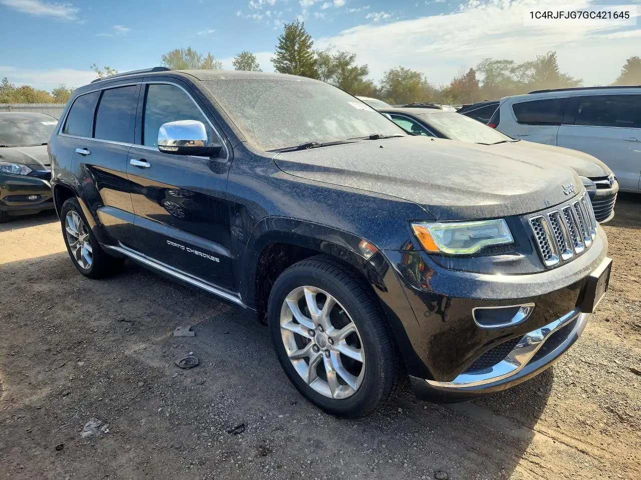 2016 JEEP GRAND CHEROKEE VIN 1C4RJFJG7GC421645 — фото 4
