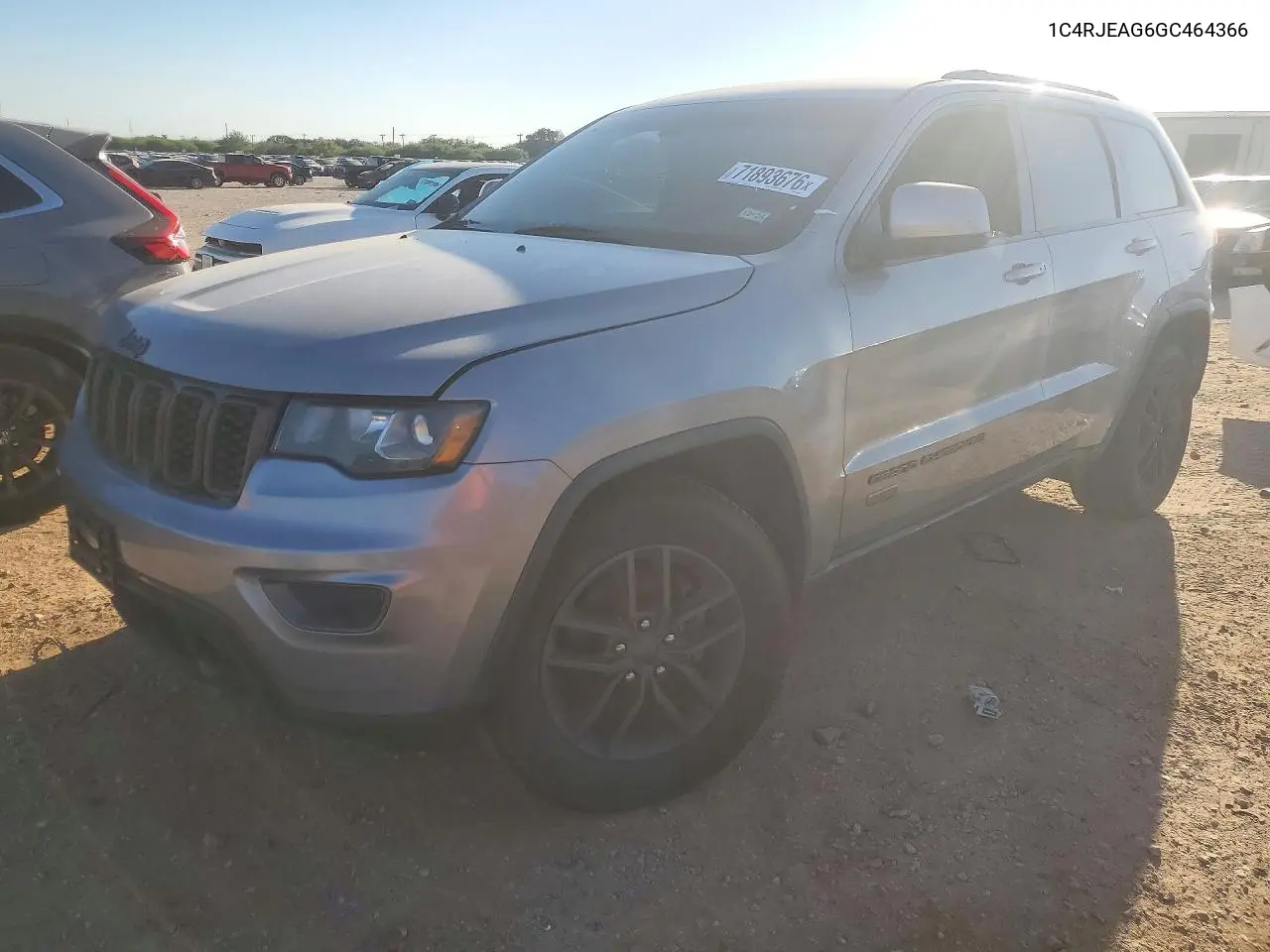 JEEP GRAND CHEROKEE 2016, VIN 1C4RJEAG6GC464366