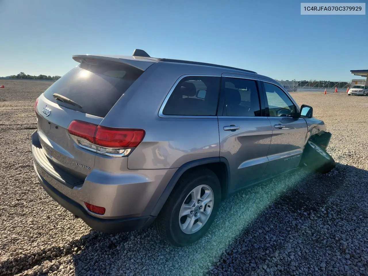 2016 JEEP GRAND CHEROKEE VIN 1C4RJFAG7GC379929 — фото 3