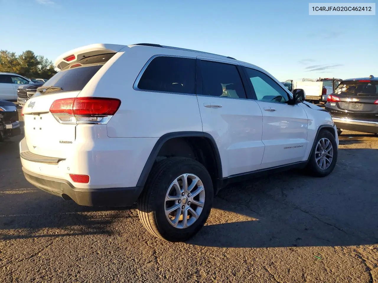 2016 JEEP GRAND CHEROKEE VIN 1C4RJFAG2GC462412 — фото 3