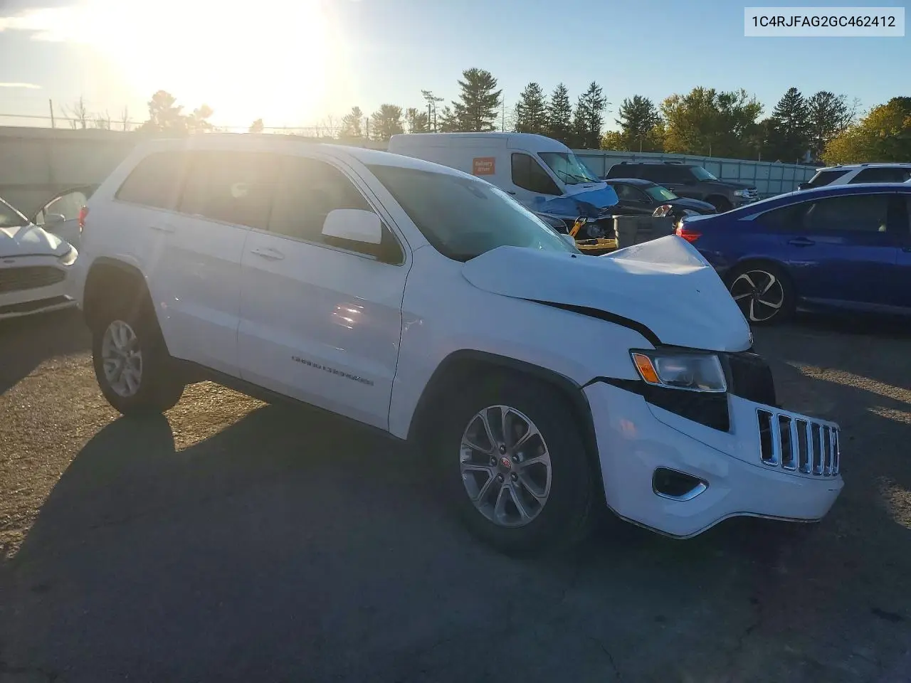 2016 JEEP GRAND CHEROKEE VIN 1C4RJFAG2GC462412 — фото 4