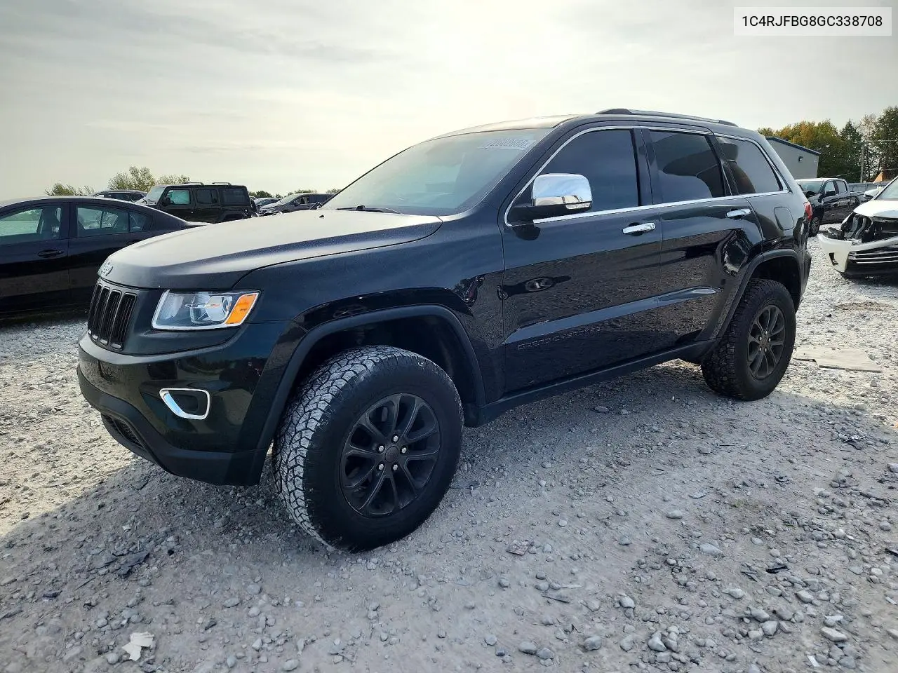 JEEP GRAND CHEROKEE 2016, VIN 1C4RJFBG8GC338708