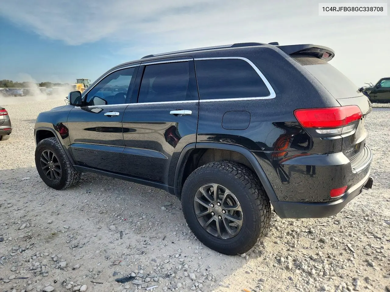 2016 JEEP GRAND CHEROKEE VIN 1C4RJFBG8GC338708 — фото 2