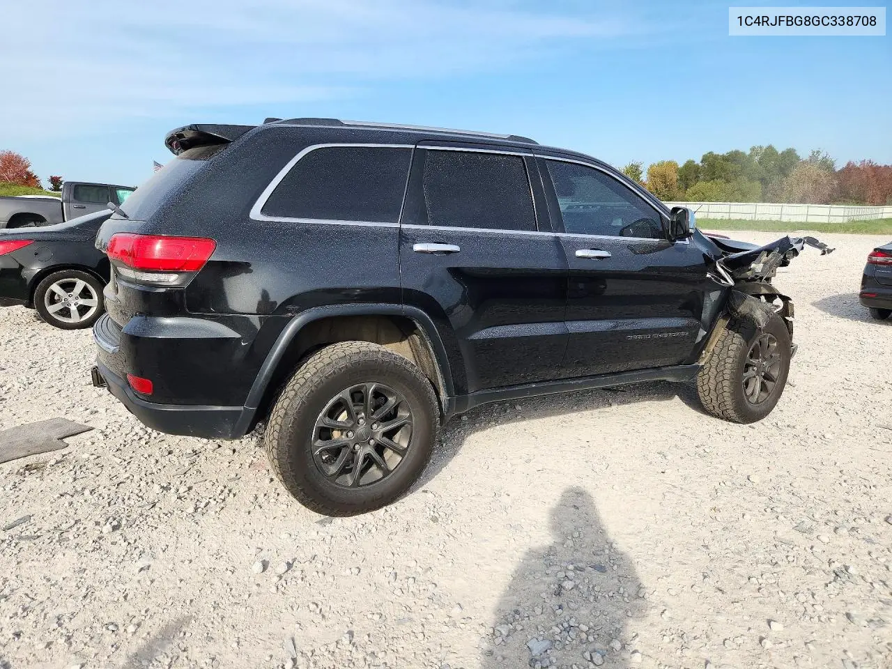 2016 JEEP GRAND CHEROKEE VIN 1C4RJFBG8GC338708 — фото 3