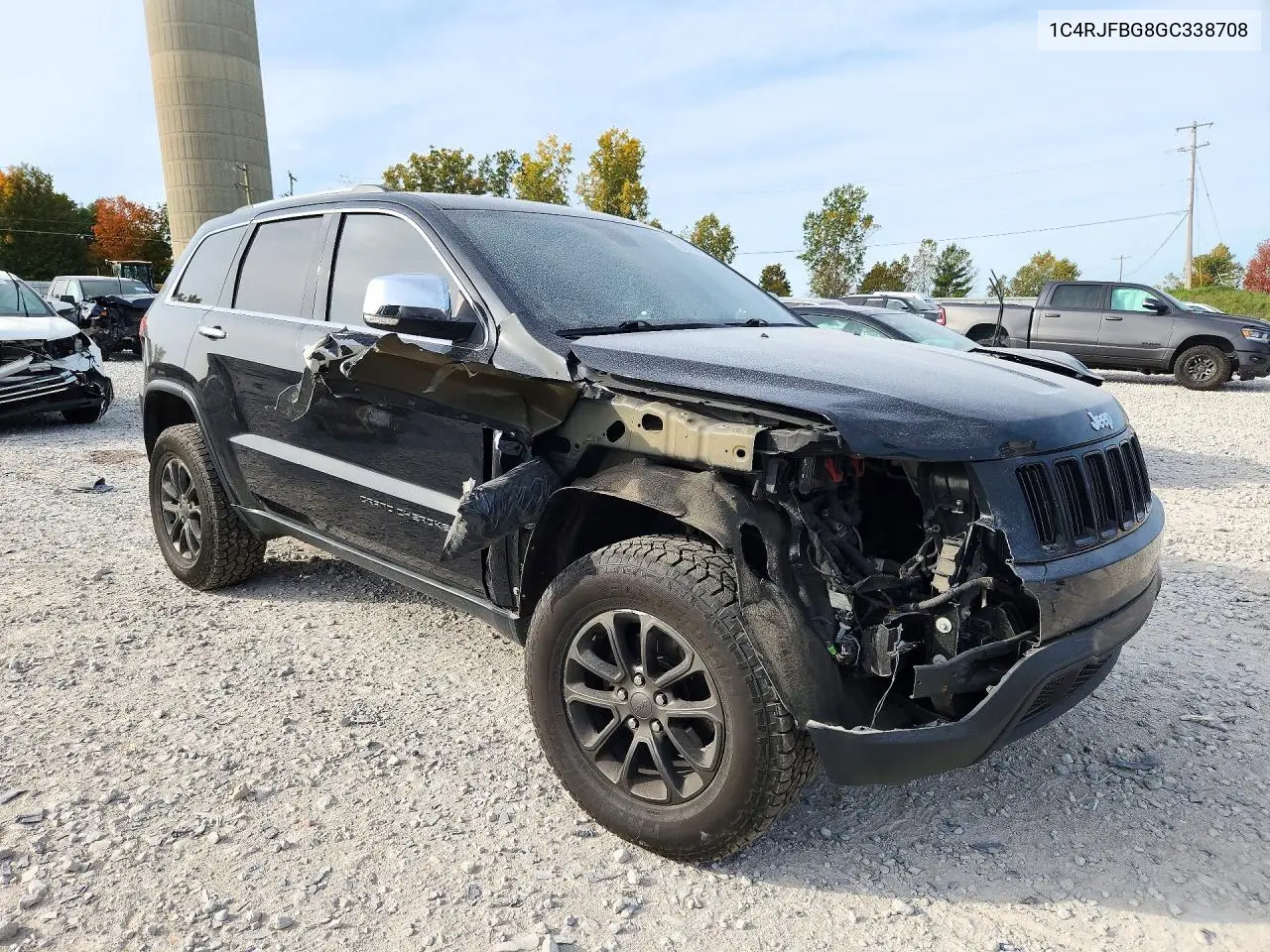 2016 JEEP GRAND CHEROKEE VIN 1C4RJFBG8GC338708 — фото 4