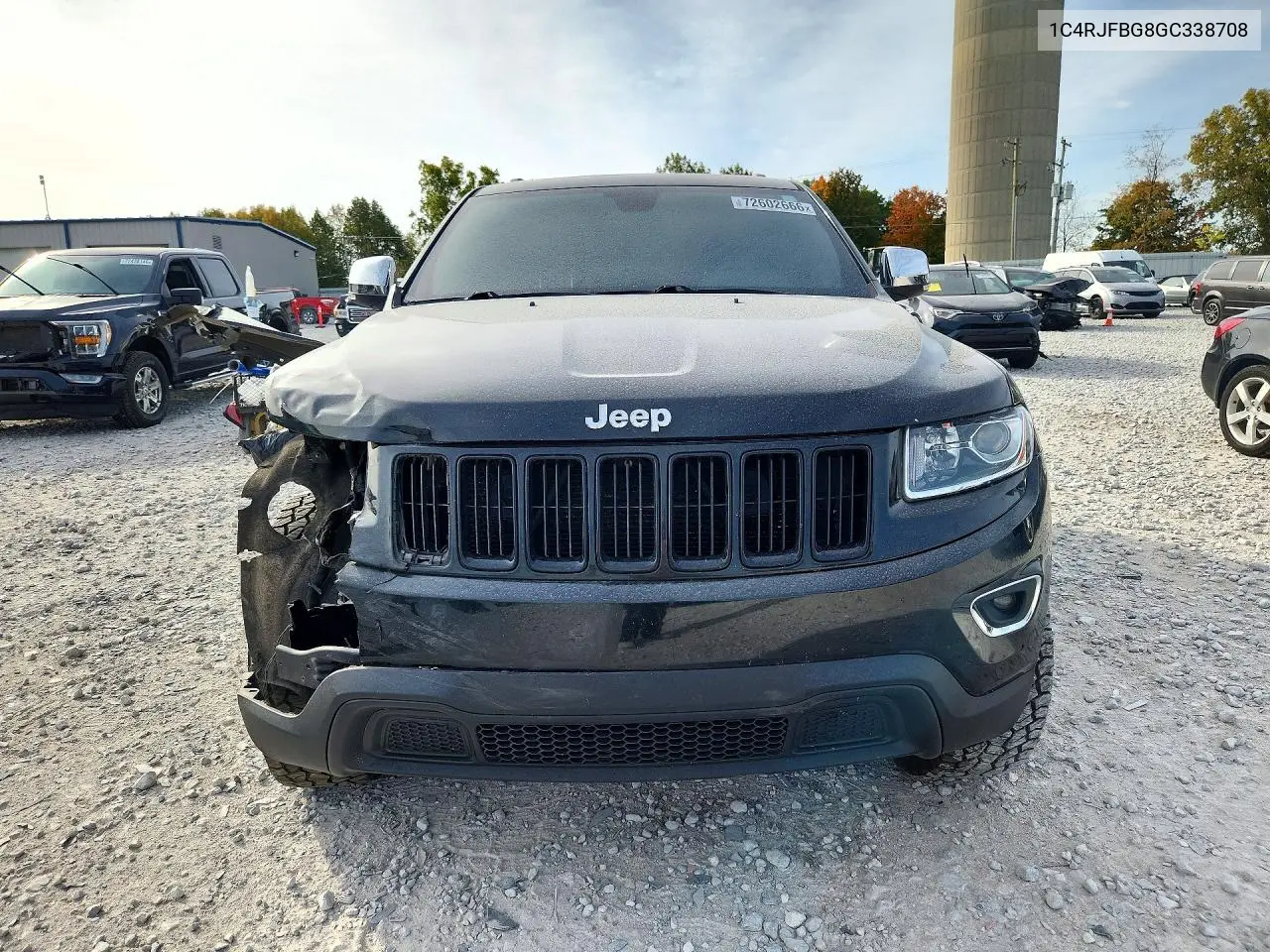 2016 JEEP GRAND CHEROKEE VIN 1C4RJFBG8GC338708 — фото 5