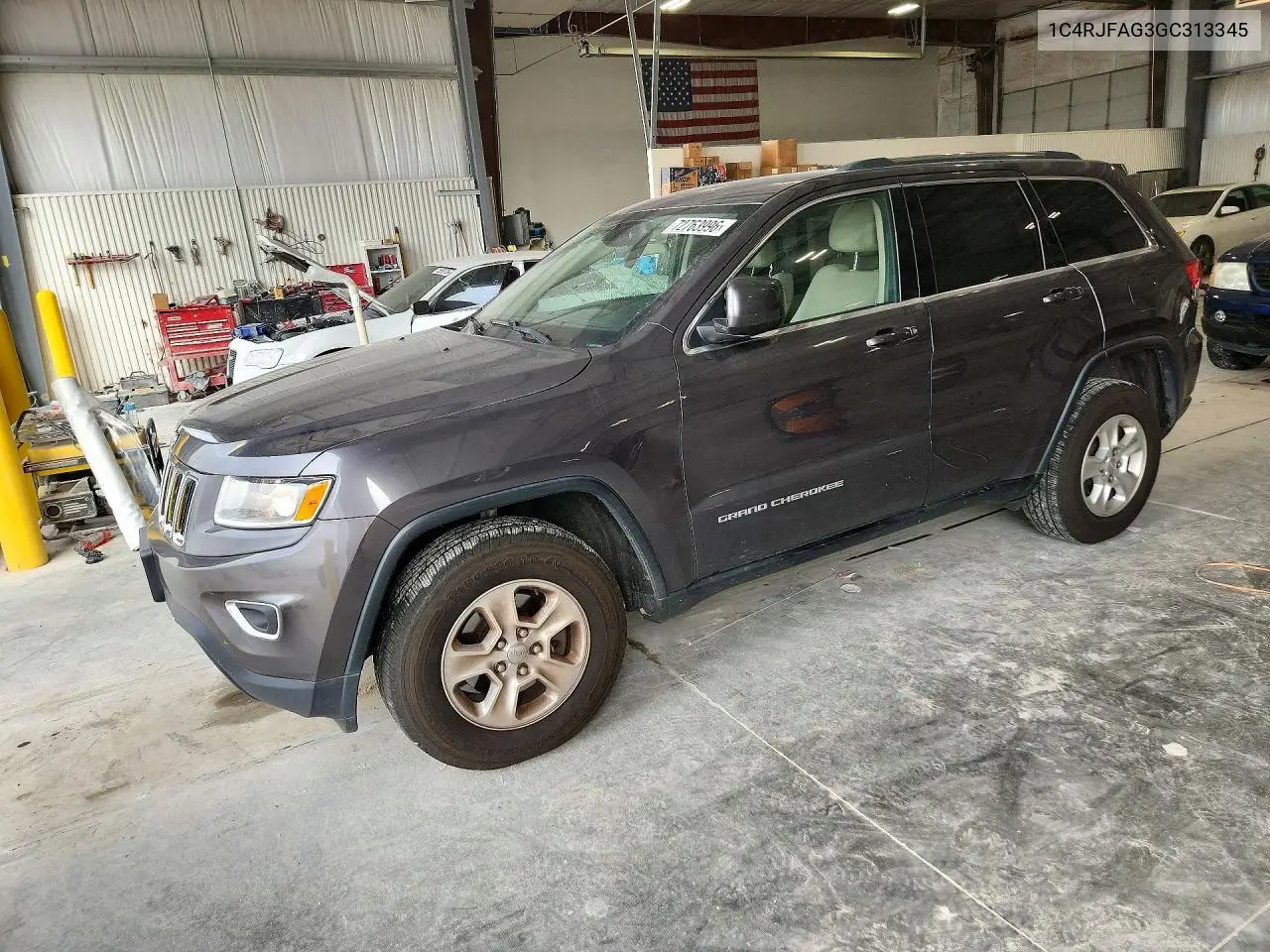 JEEP GRAND CHEROKEE 2016, VIN 1C4RJFAG3GC313345