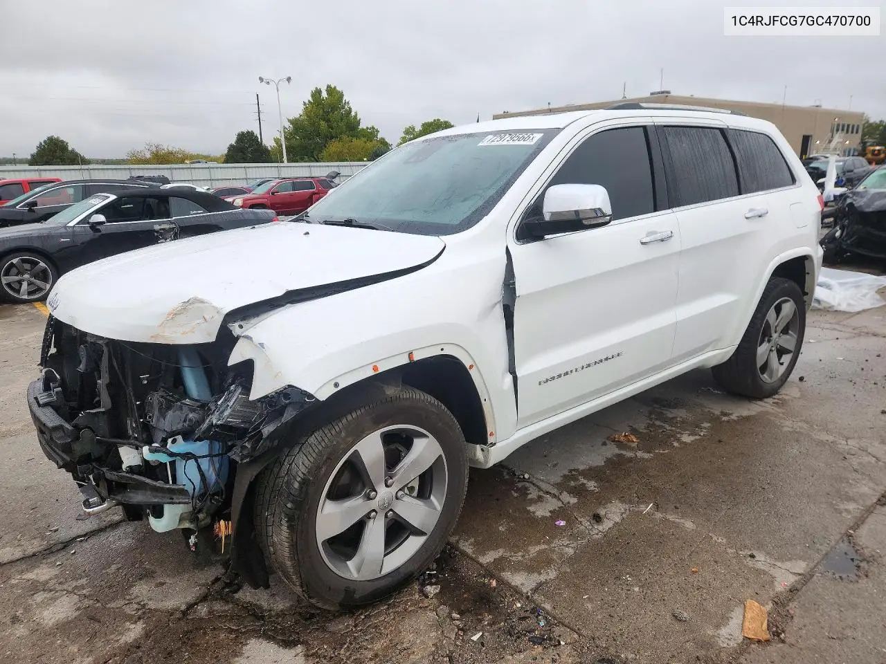 JEEP GRAND CHEROKEE 2016, VIN 1C4RJFCG7GC470700