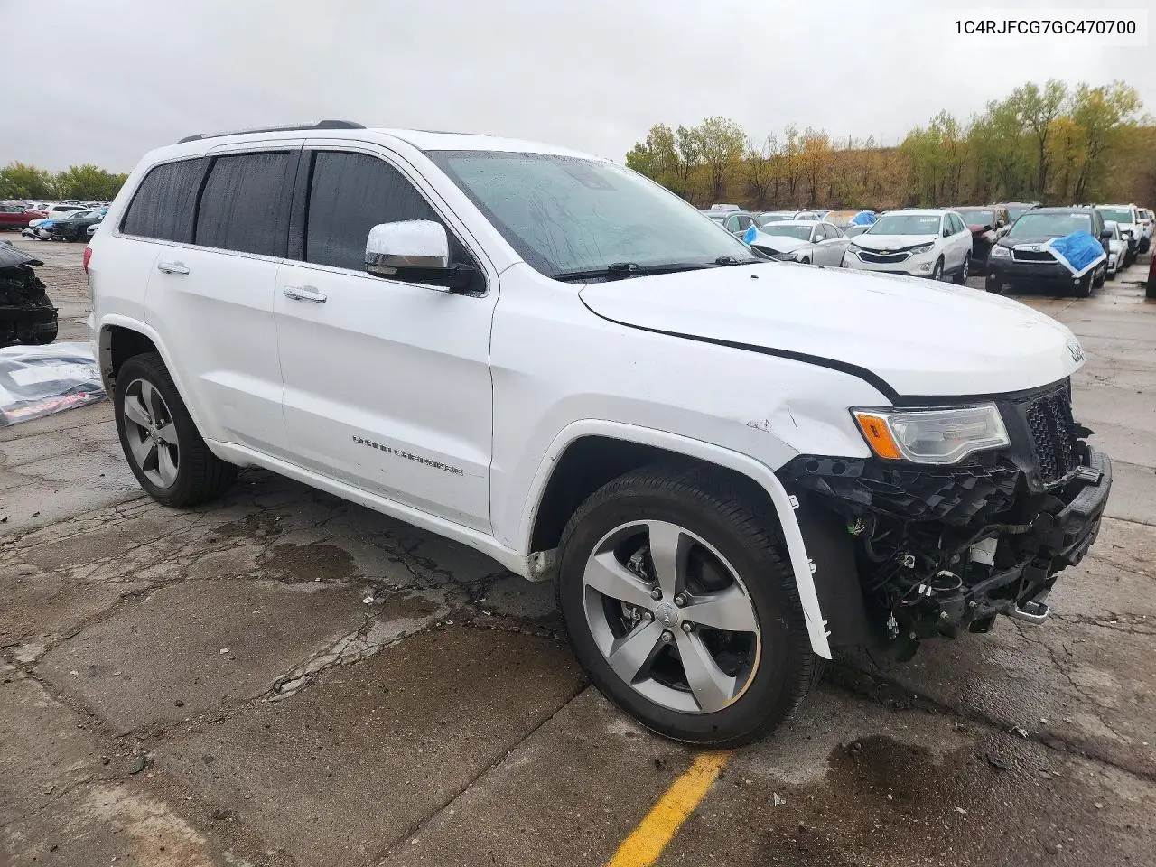 2016 JEEP GRAND CHEROKEE VIN 1C4RJFCG7GC470700 — фото 4