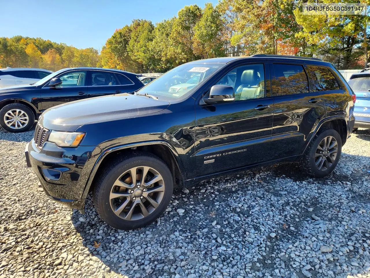 JEEP GRAND CHEROKEE 2016, VIN 1C4RJFBG5GC391947