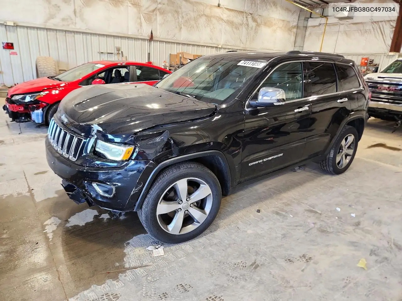 JEEP GRAND CHEROKEE 2016, VIN 1C4RJFBG8GC497034