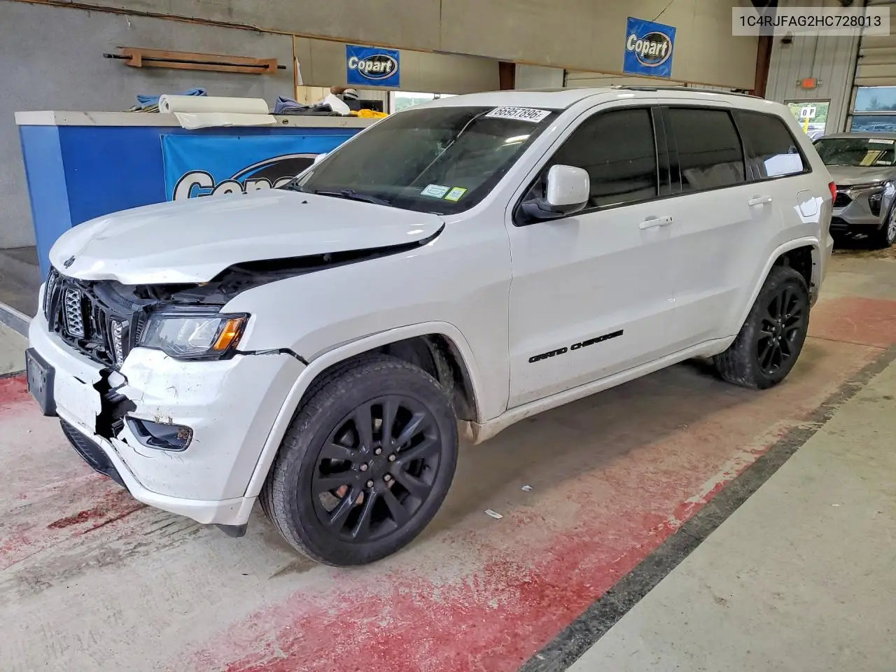 JEEP GRAND CHEROKEE 2017, VIN 1C4RJFAG2HC728013