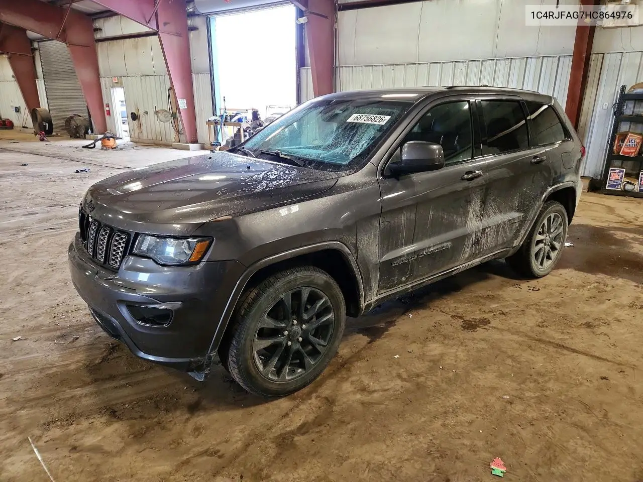 JEEP GRAND CHEROKEE 2017, VIN 1C4RJFAG7HC864976
