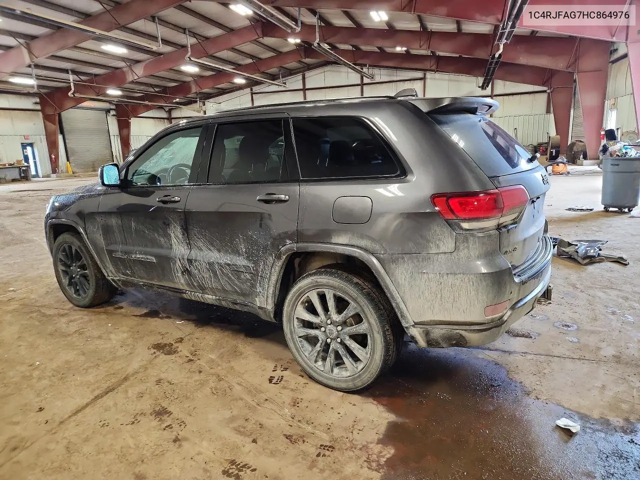 2017 JEEP GRAND CHEROKEE VIN 1C4RJFAG7HC864976 — фото 2
