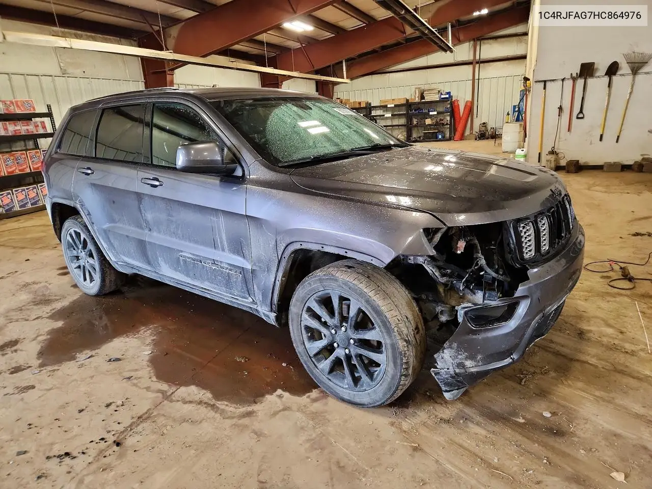 2017 JEEP GRAND CHEROKEE VIN 1C4RJFAG7HC864976 — фото 4