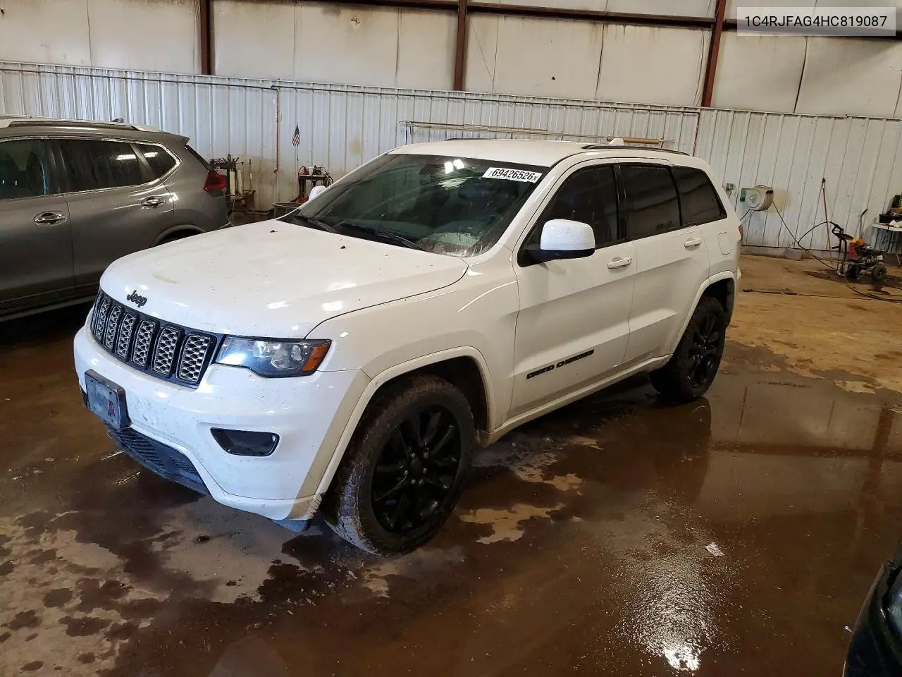 JEEP GRAND CHEROKEE 2017, VIN 1C4RJFAG4HC819087