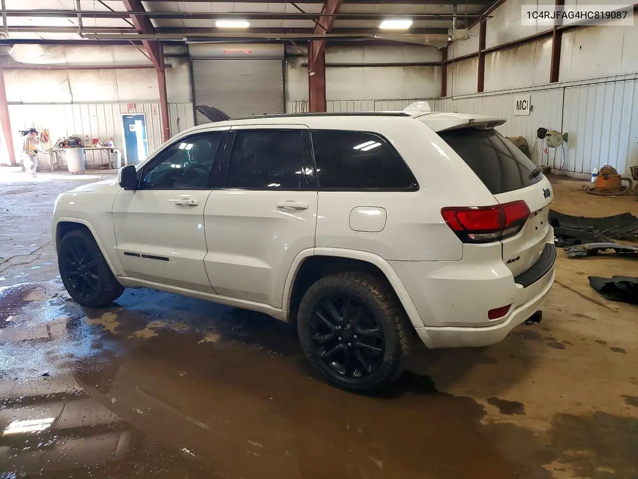 2017 JEEP GRAND CHEROKEE VIN 1C4RJFAG4HC819087 — фото 2