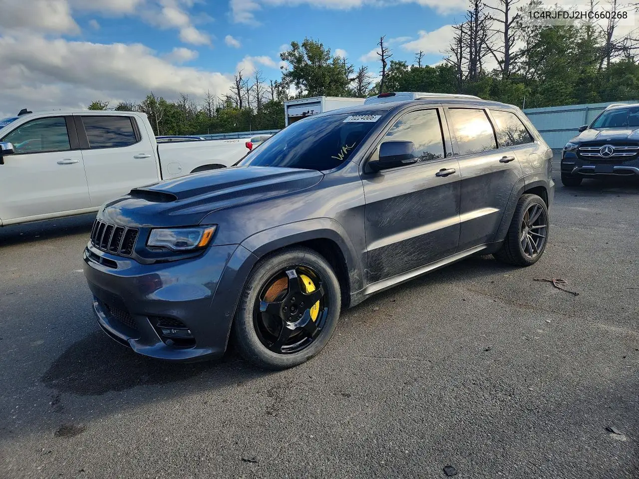 JEEP GRAND CHEROKEE 2017, VIN 1C4RJFDJ2HC660268