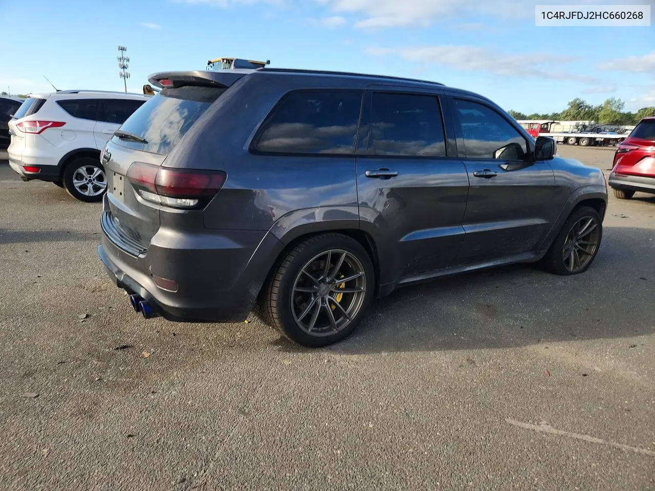 2017 JEEP GRAND CHEROKEE VIN 1C4RJFDJ2HC660268 — фото 3