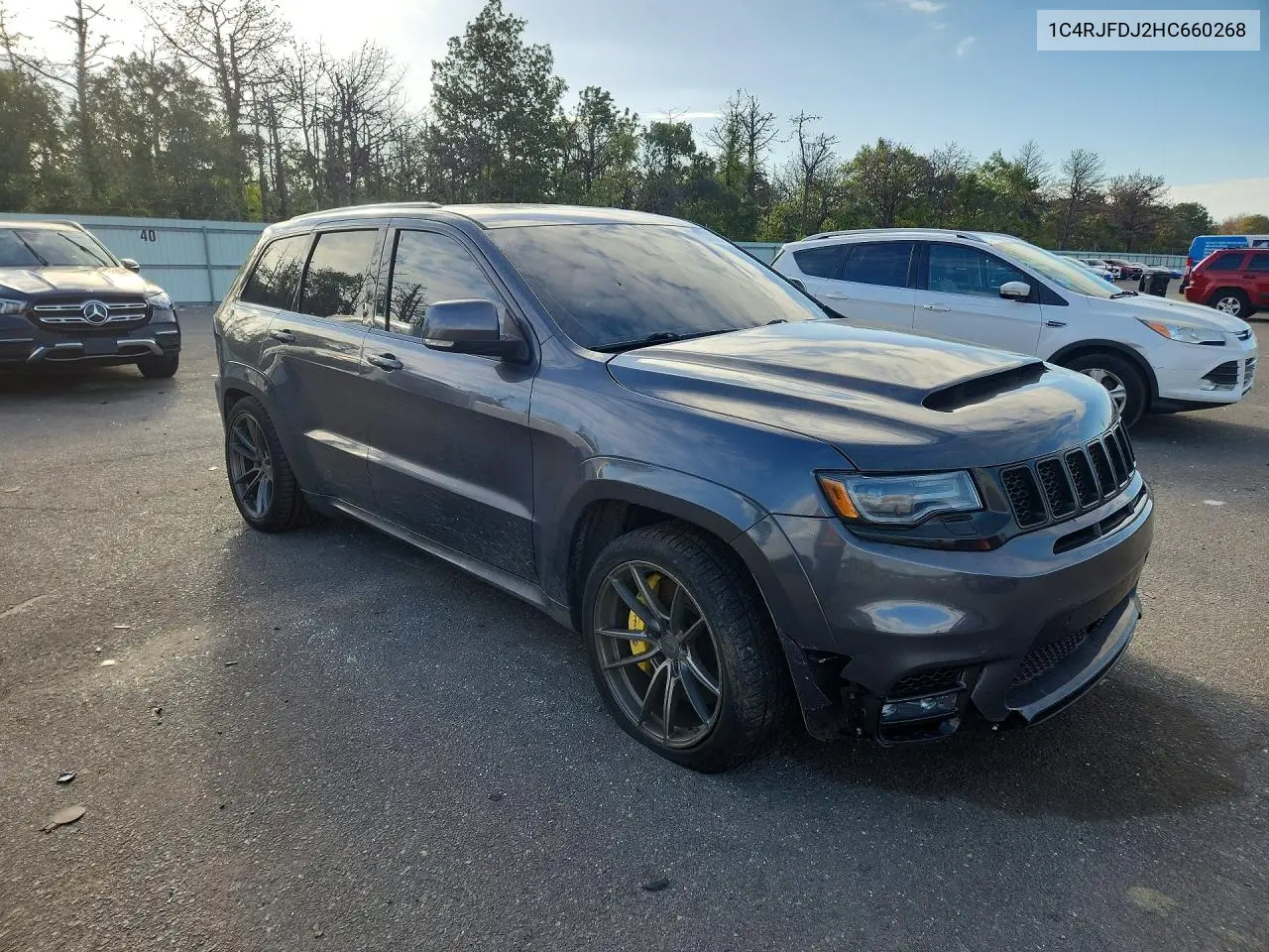 2017 JEEP GRAND CHEROKEE VIN 1C4RJFDJ2HC660268 — фото 4