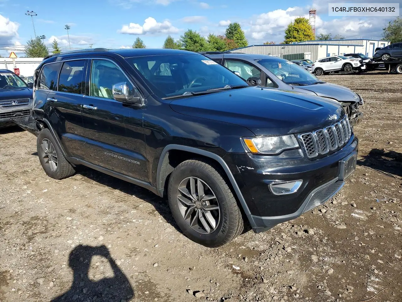 2017 JEEP GRAND CHEROKEE VIN 1C4RJFBGXHC640132 — фото 4