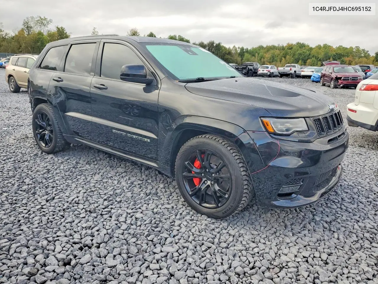 2017 JEEP GRAND CHEROKEE VIN 1C4RJFDJ4HC695152 — фото 4
