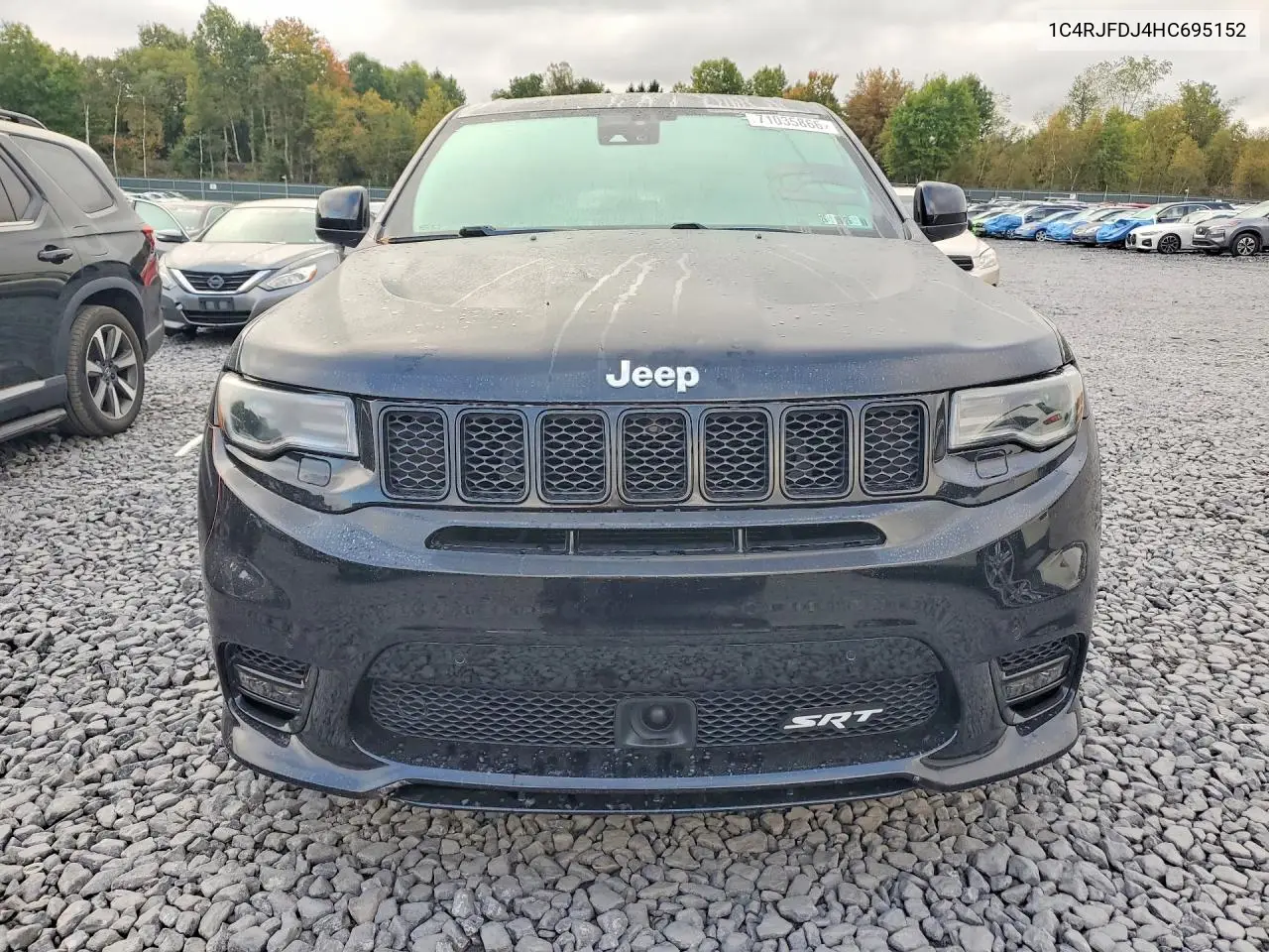 2017 JEEP GRAND CHEROKEE VIN 1C4RJFDJ4HC695152 — фото 5