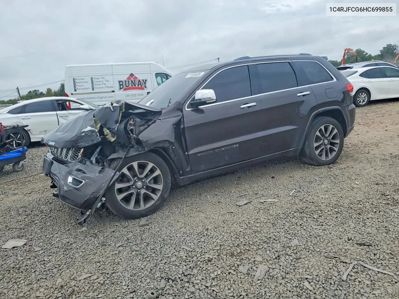 JEEP GRAND CHEROKEE 2017, VIN 1C4RJFCG6HC699855