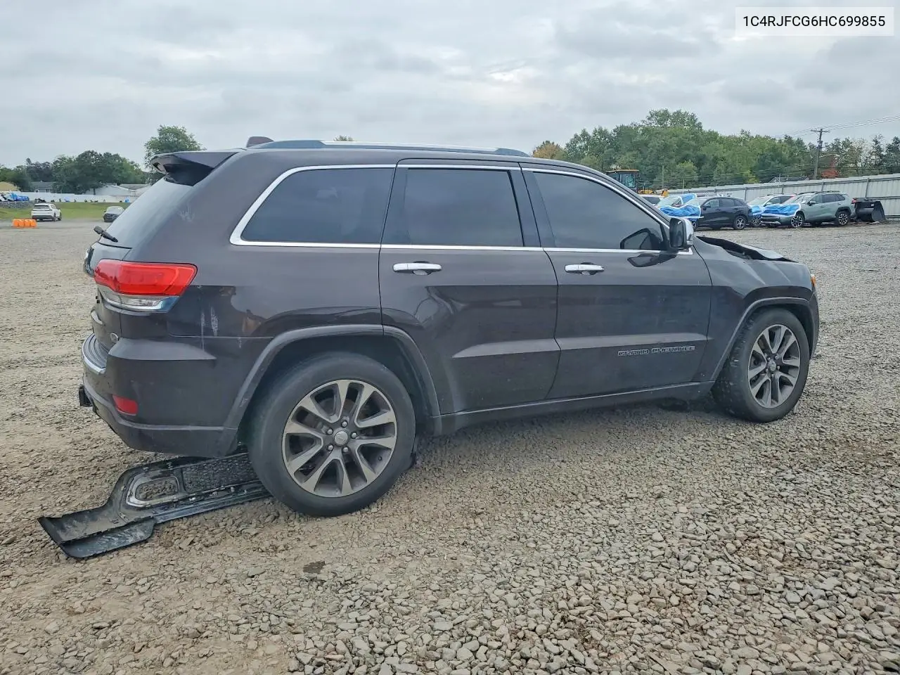 2017 JEEP GRAND CHEROKEE VIN 1C4RJFCG6HC699855 — фото 3