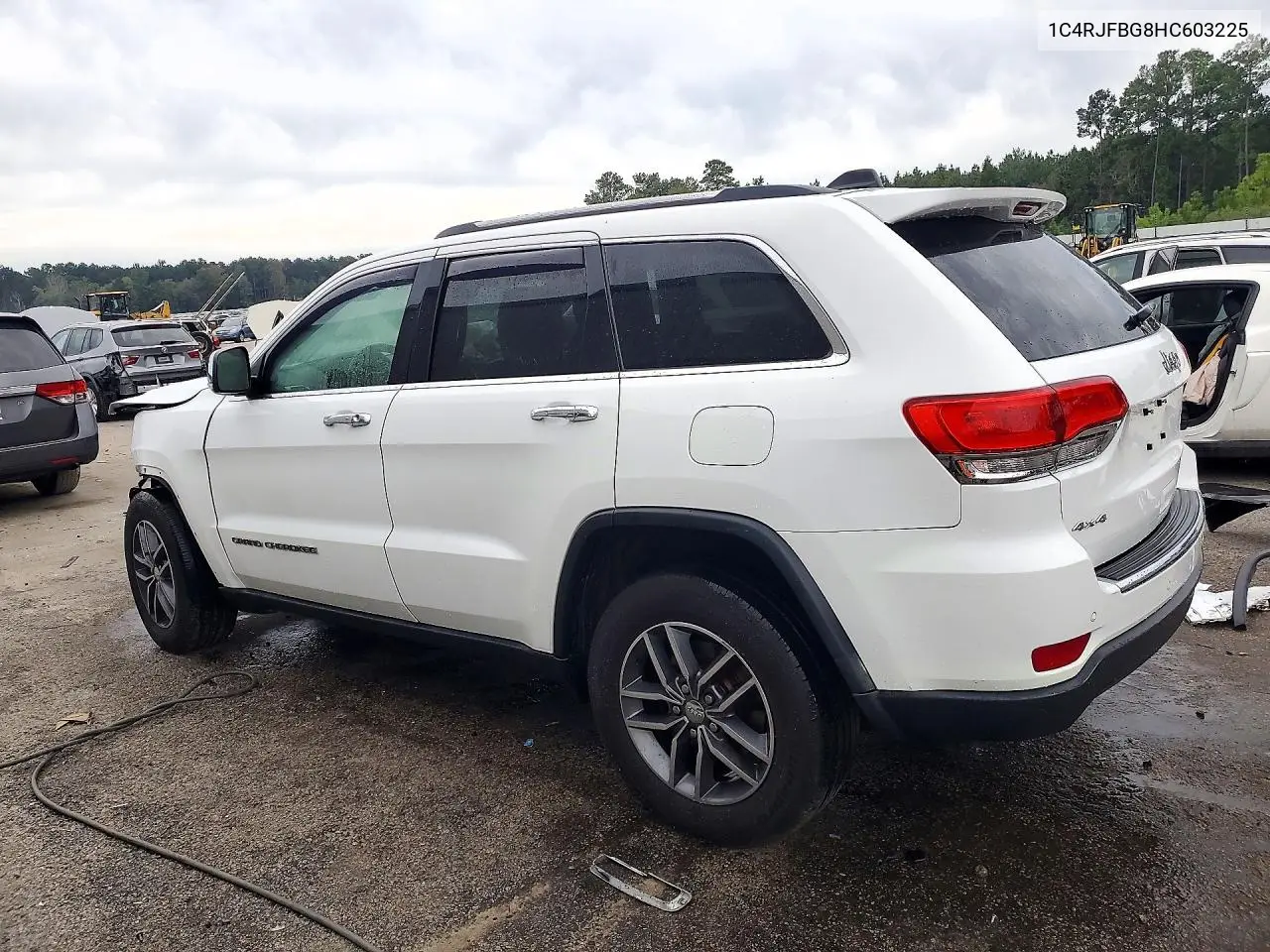 2017 JEEP GRAND CHEROKEE VIN 1C4RJFBG8HC603225 — фото 2