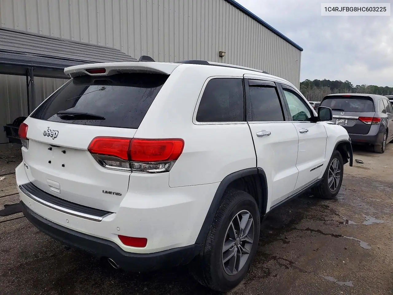 2017 JEEP GRAND CHEROKEE VIN 1C4RJFBG8HC603225 — фото 3